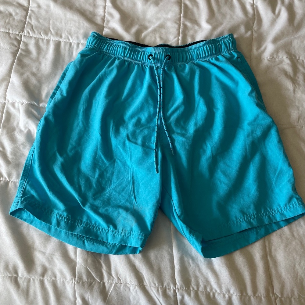 George lined swim trunks, size medium